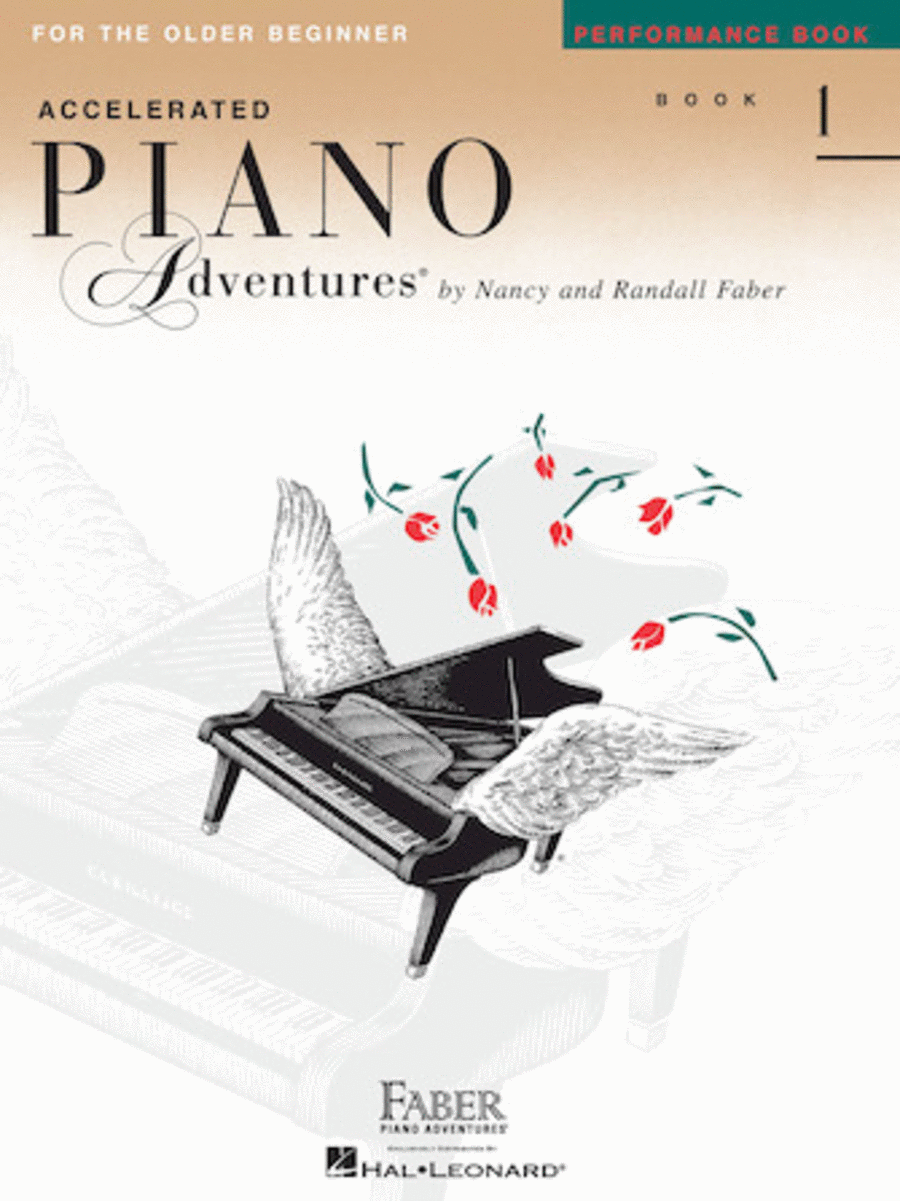 Book cover for Accelerated Piano Adventures for the Older Beginner