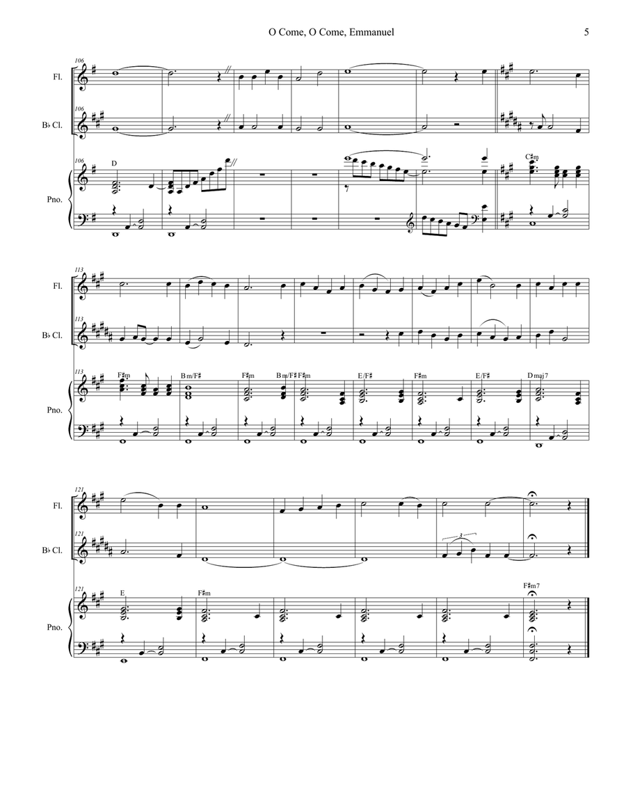 O Come, O Come, Emmanuel (with 