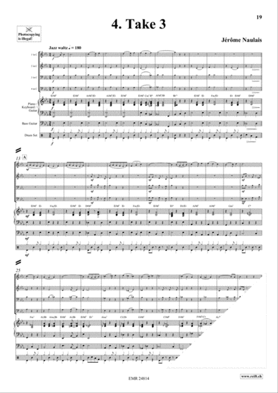 Play With Your Band Volume 4 Woodwind Quartet scores gallery preview page 7