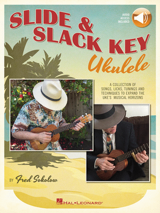 Book cover for Slide & Slack Key Ukulele