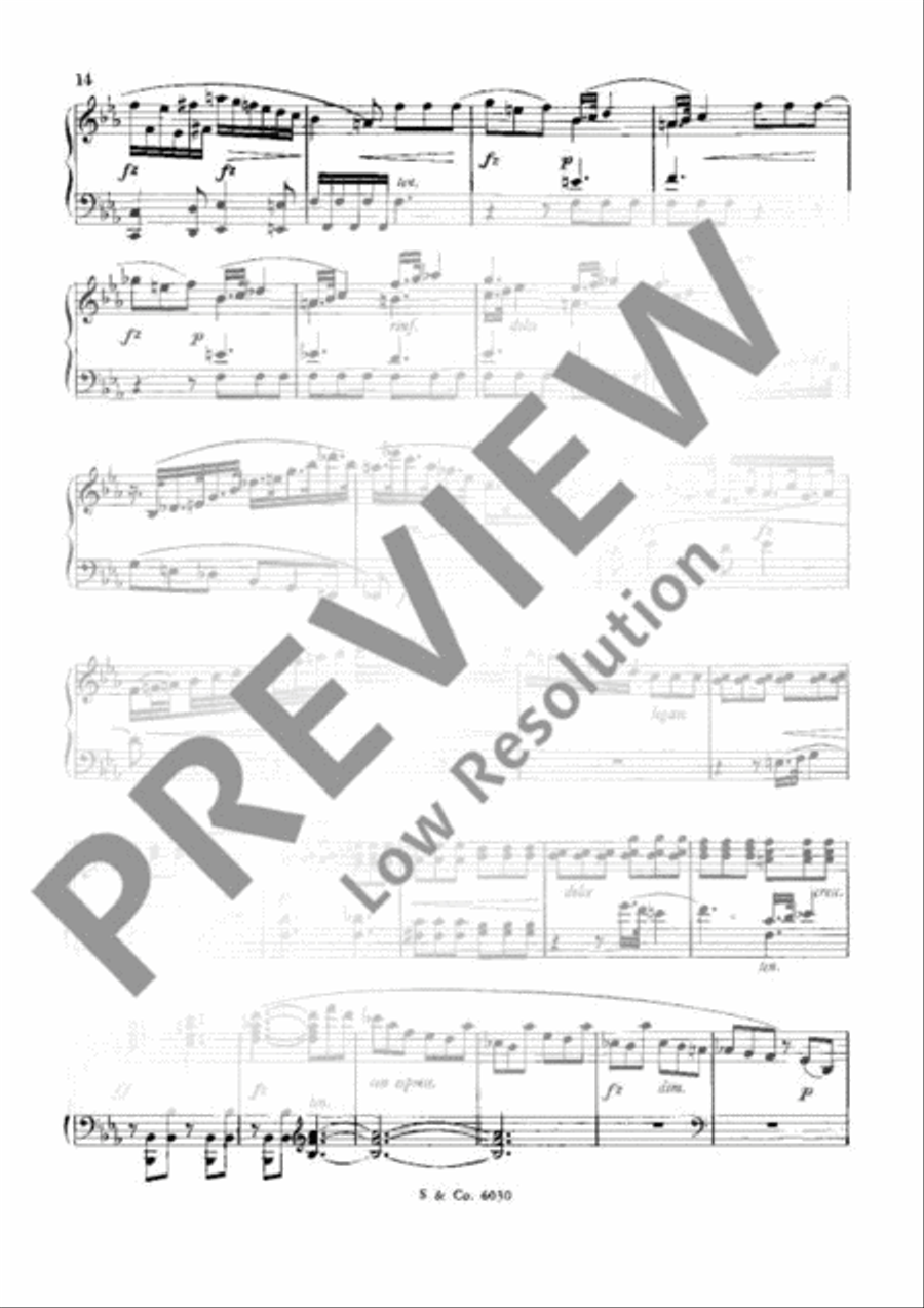 Sonata G minor Sonata G minor Piano Solo scores gallery preview page 17