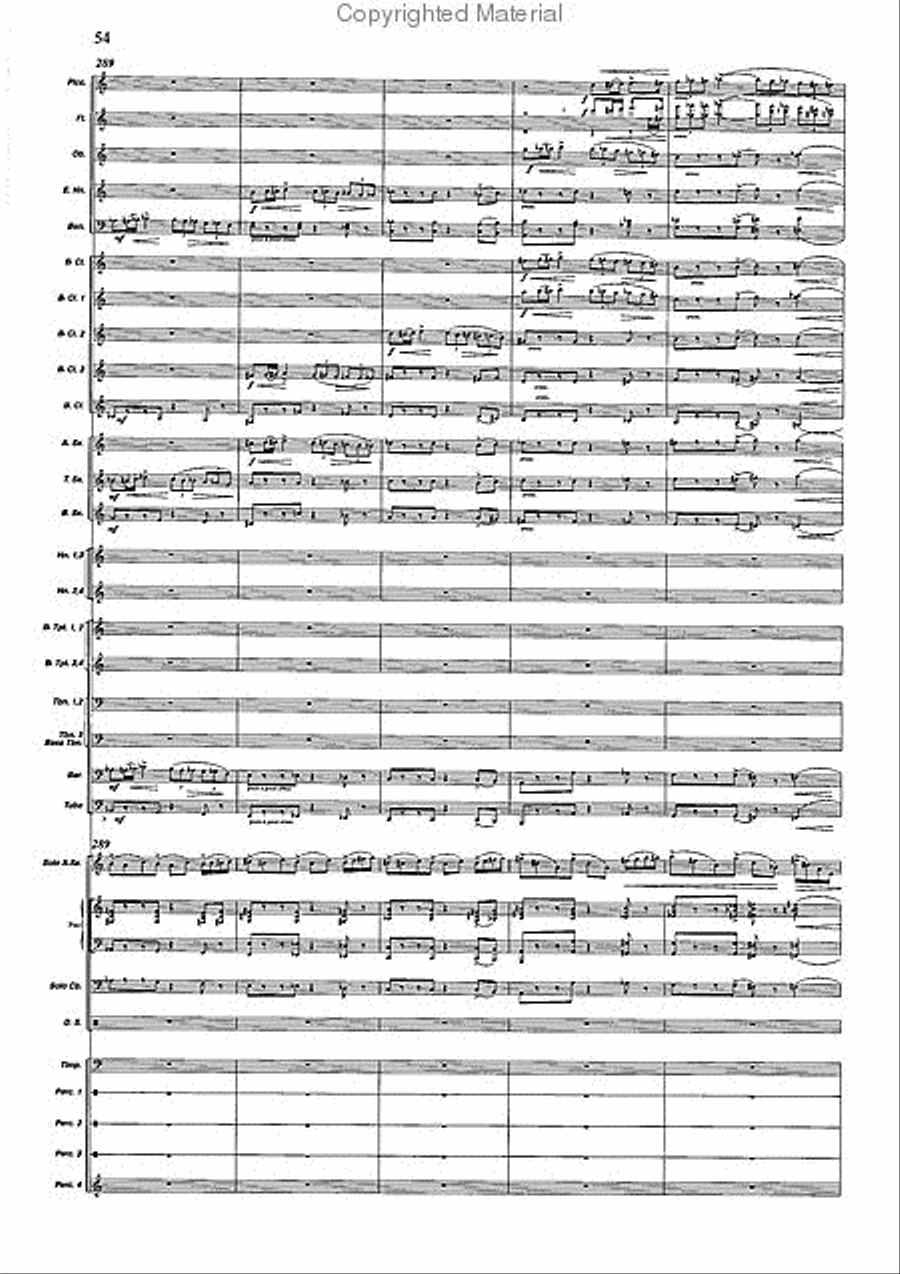 Concertango Concertango Concert Band scores gallery preview page 55