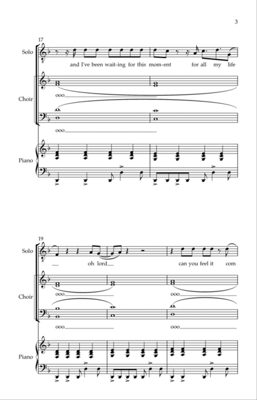 In The Air Tonight In The Air Tonight 4-Part scores gallery preview page 3