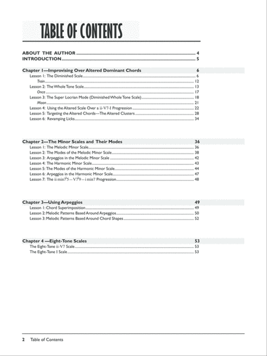 Complete Jazz Guitar Method Electric Guitar scores gallery preview page 2