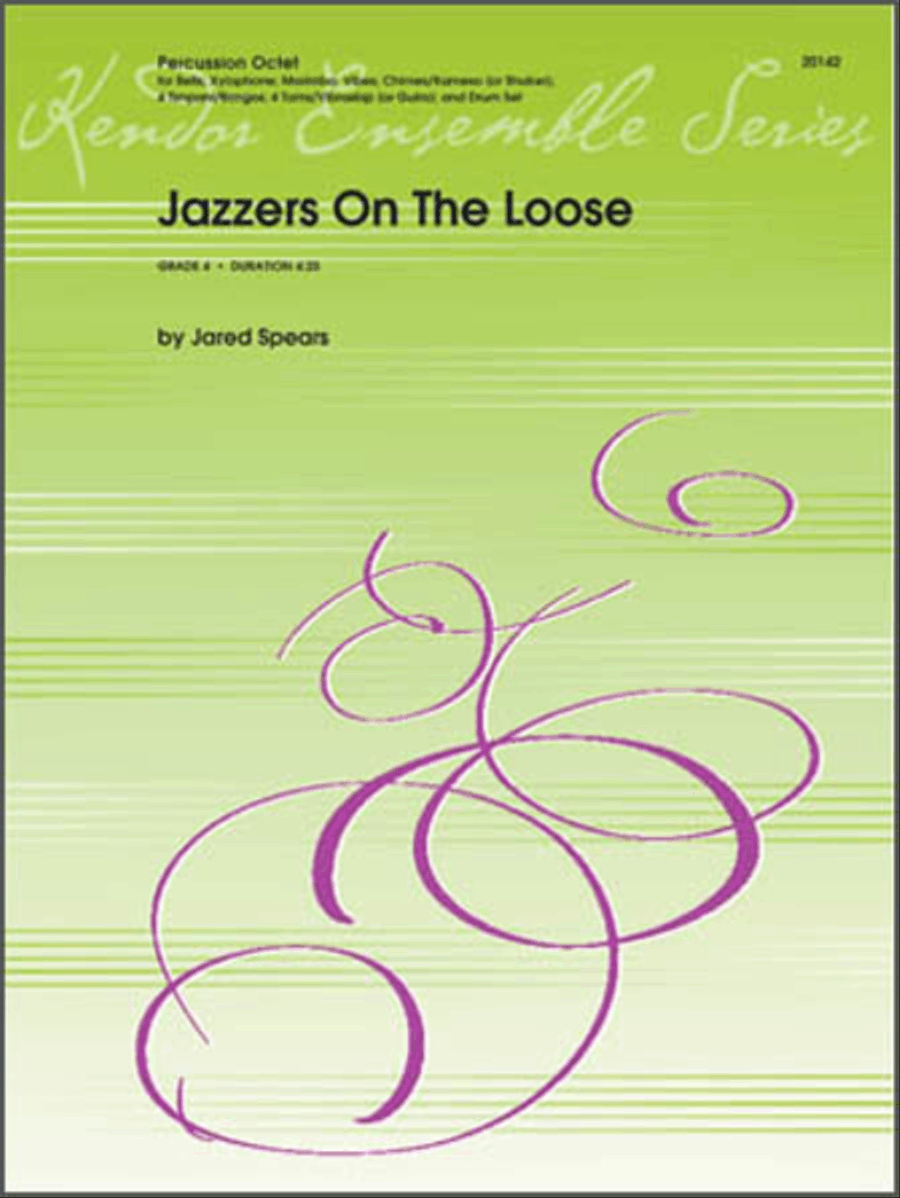 Jazzers On The Loose Percussion Ensemble scores gallery preview page 1