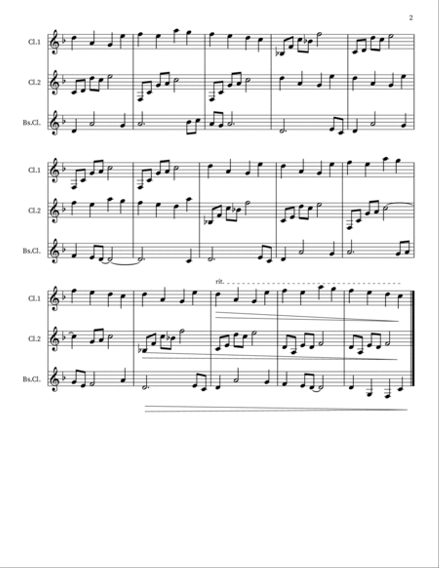 Dearly Beloved Small Ensemble scores gallery preview page 2
