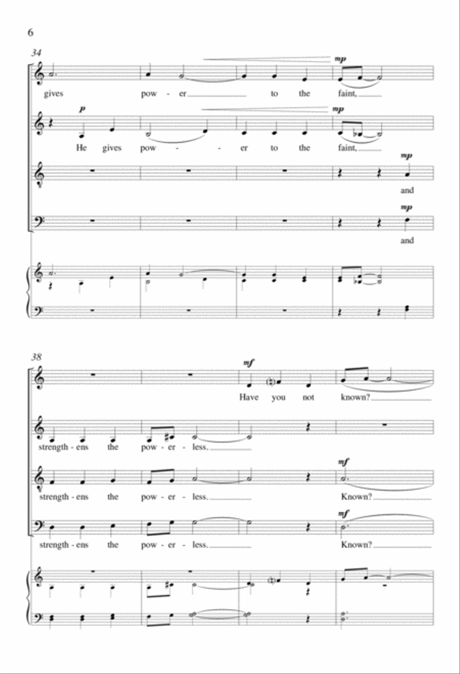 Have You Not Heard? Have You Not Heard? Divisi scores gallery preview page 5
