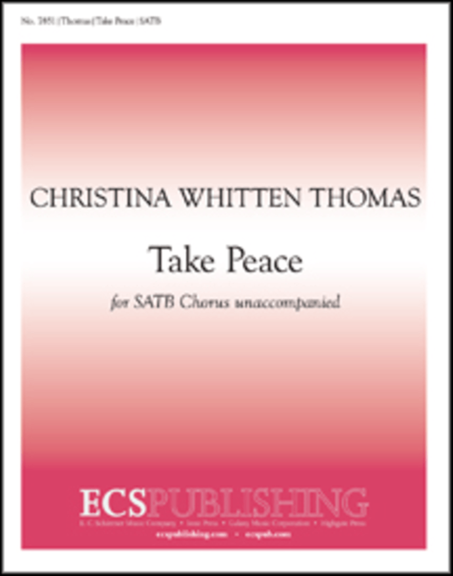 Take Peace Take Peace 4-Part scores gallery preview page 1