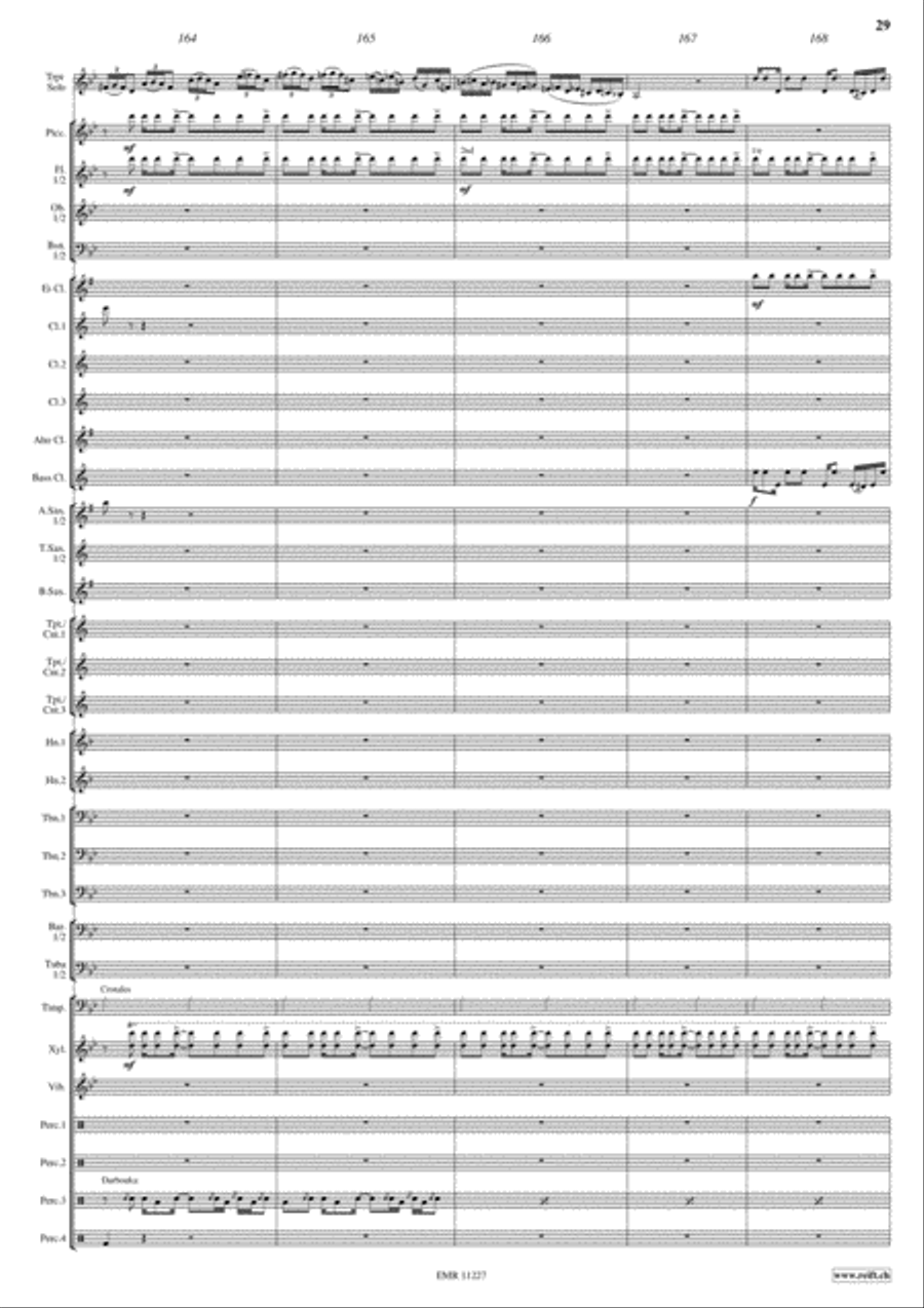 Voyages Voyages Concert Band scores gallery preview page 29