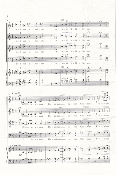 Credo (Op. 137, No.1)