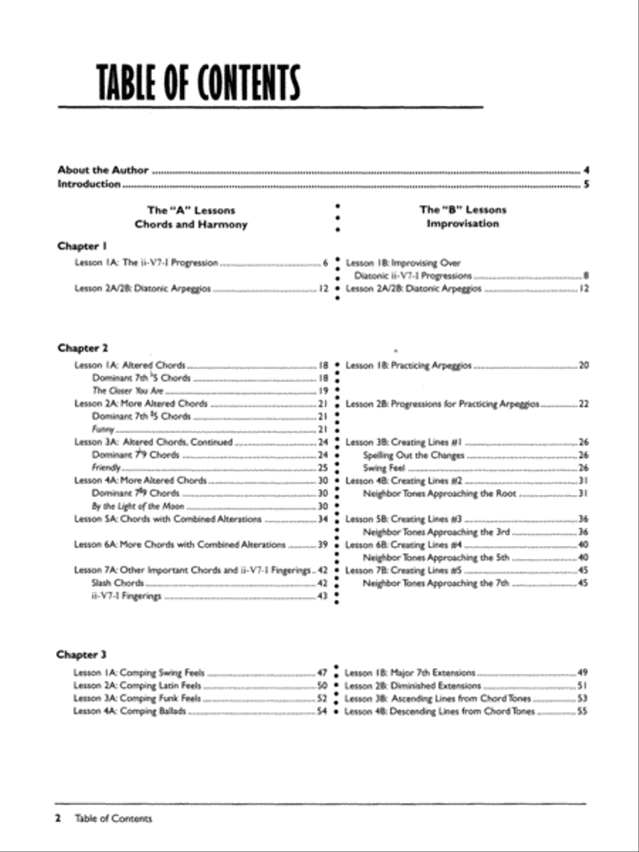 Complete Jazz Guitar Method Electric Guitar scores gallery preview page 7