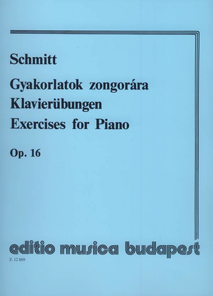 Book cover for Klavierübungen op. 16