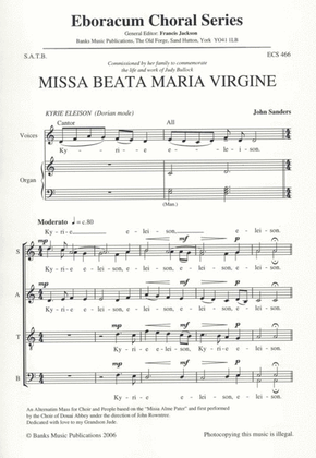 Missa Beata Maria Virgine