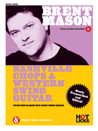Book cover for Brent Mason - Nashville Chops & Western Swing Guitar