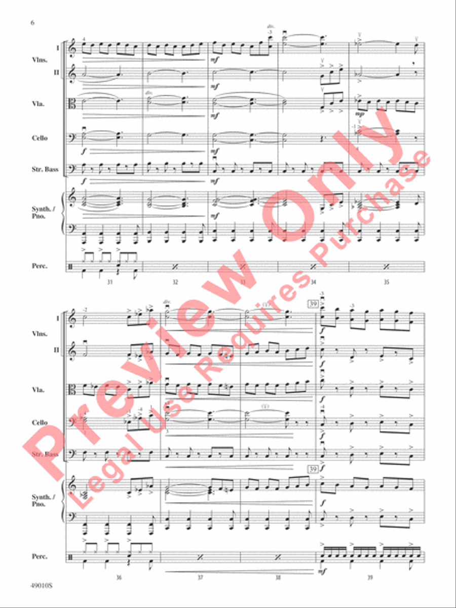 Themyscira Themyscira String Orchestra scores gallery preview page 7