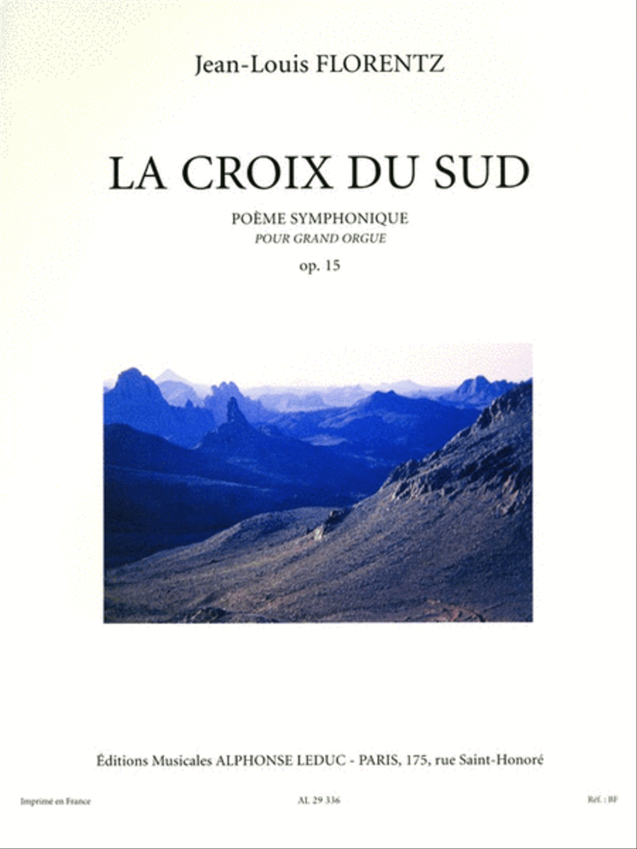The Cross Of The South, For Organ