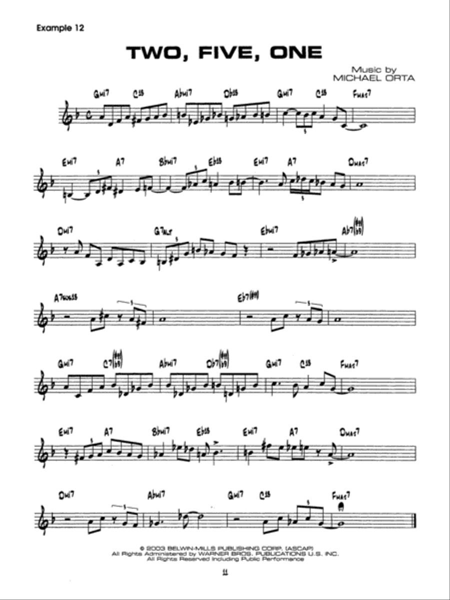 Jazz Etudes for Piano Piano Method scores gallery preview page 23