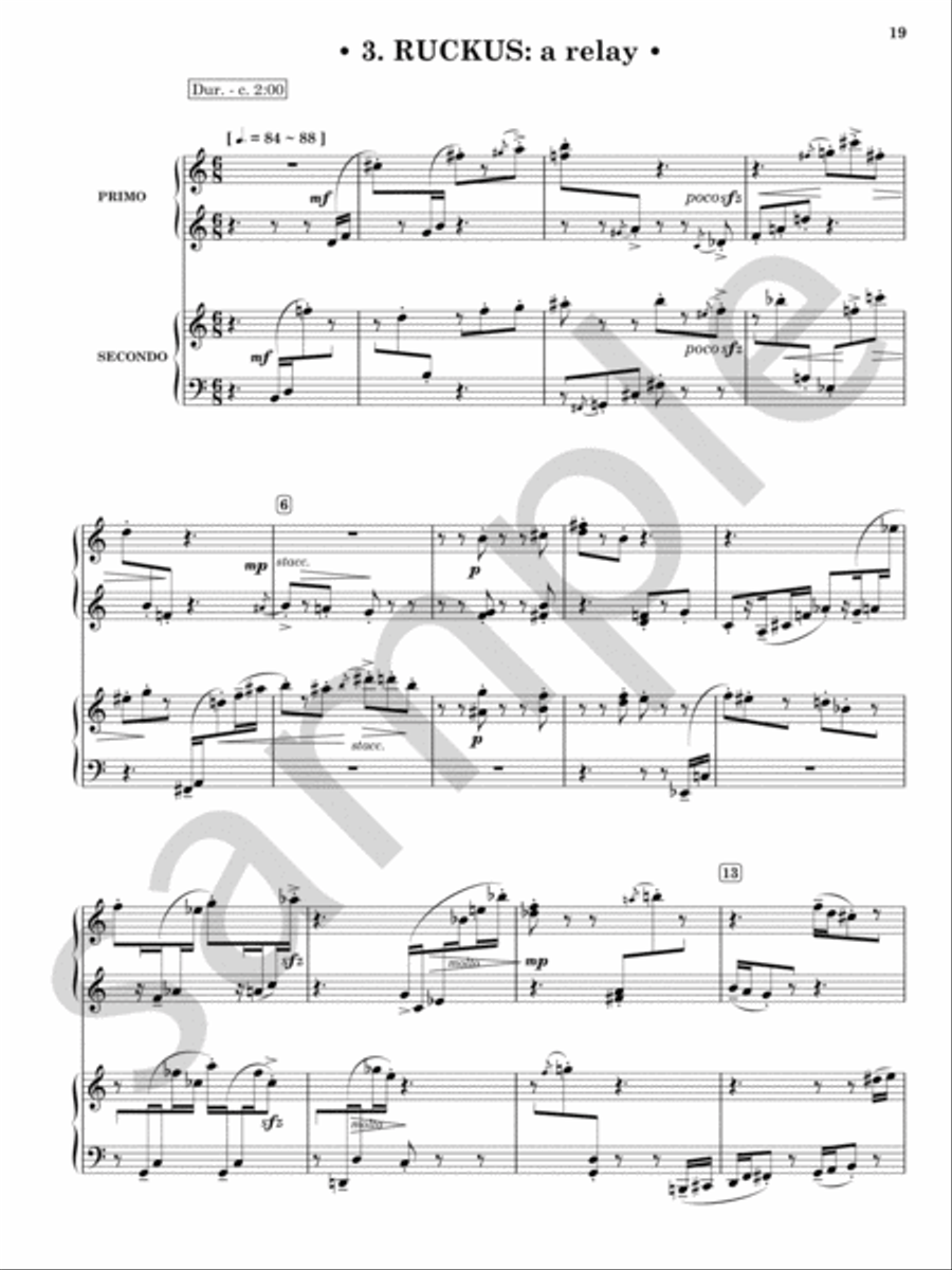 Suite Sixteenths Suite Sixteenths Chamber Music scores gallery preview page 9