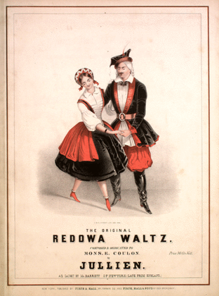 Book cover for The Original Redowa Waltz