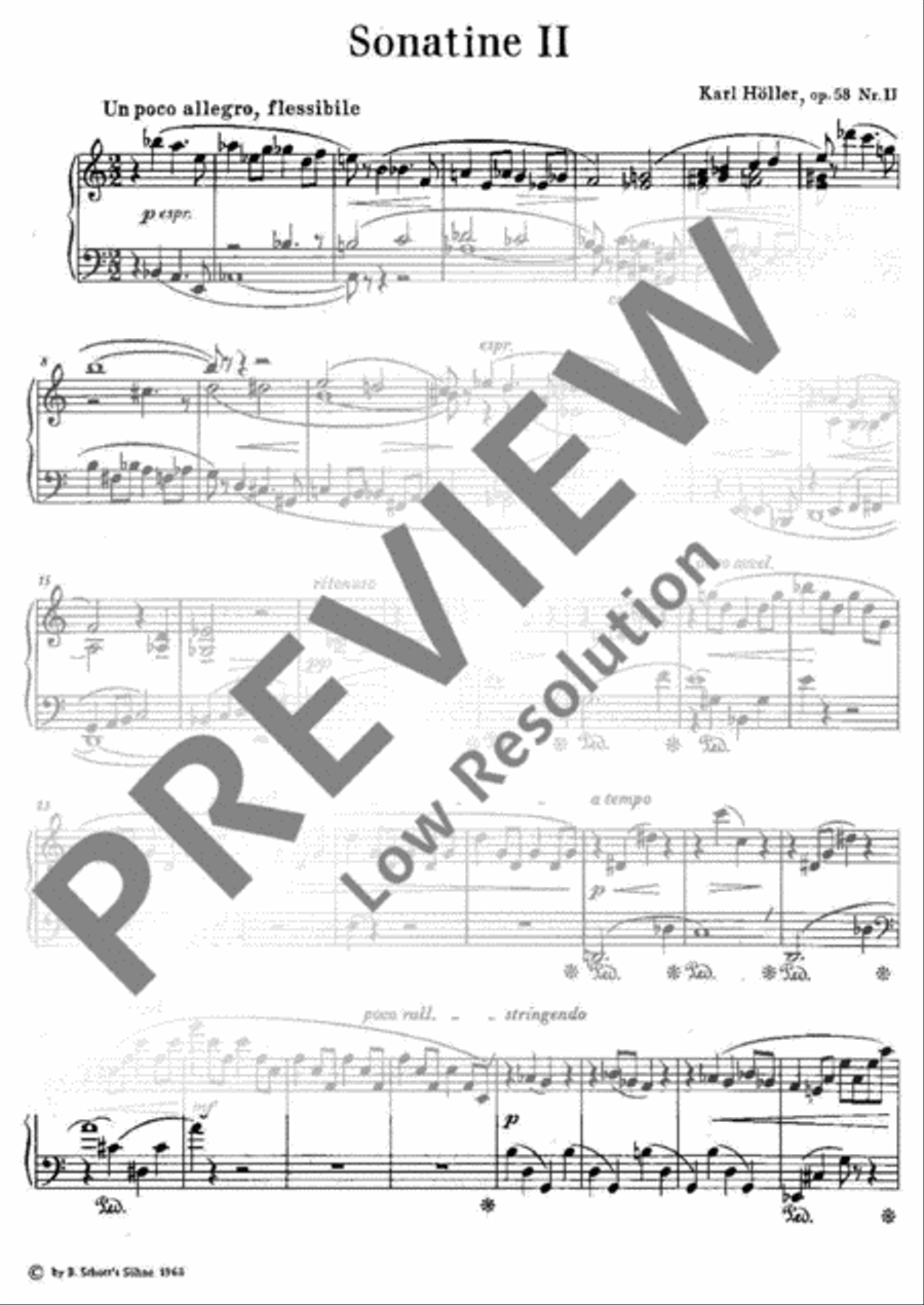 Two Sonatinas Piano Solo scores gallery preview page 3