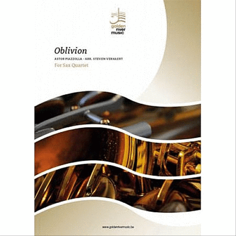 Oblivion Saxophone Quartet scores gallery preview page 1