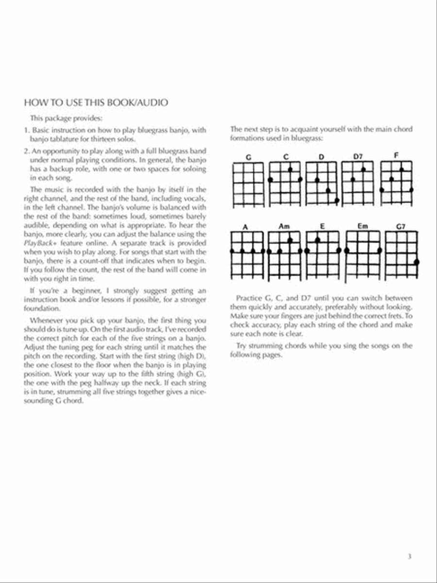 Bluegrass Banjo Banjo scores gallery preview page 3