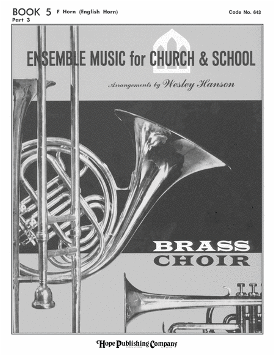 Ensemble Music for Church and School Part scores gallery preview page 1