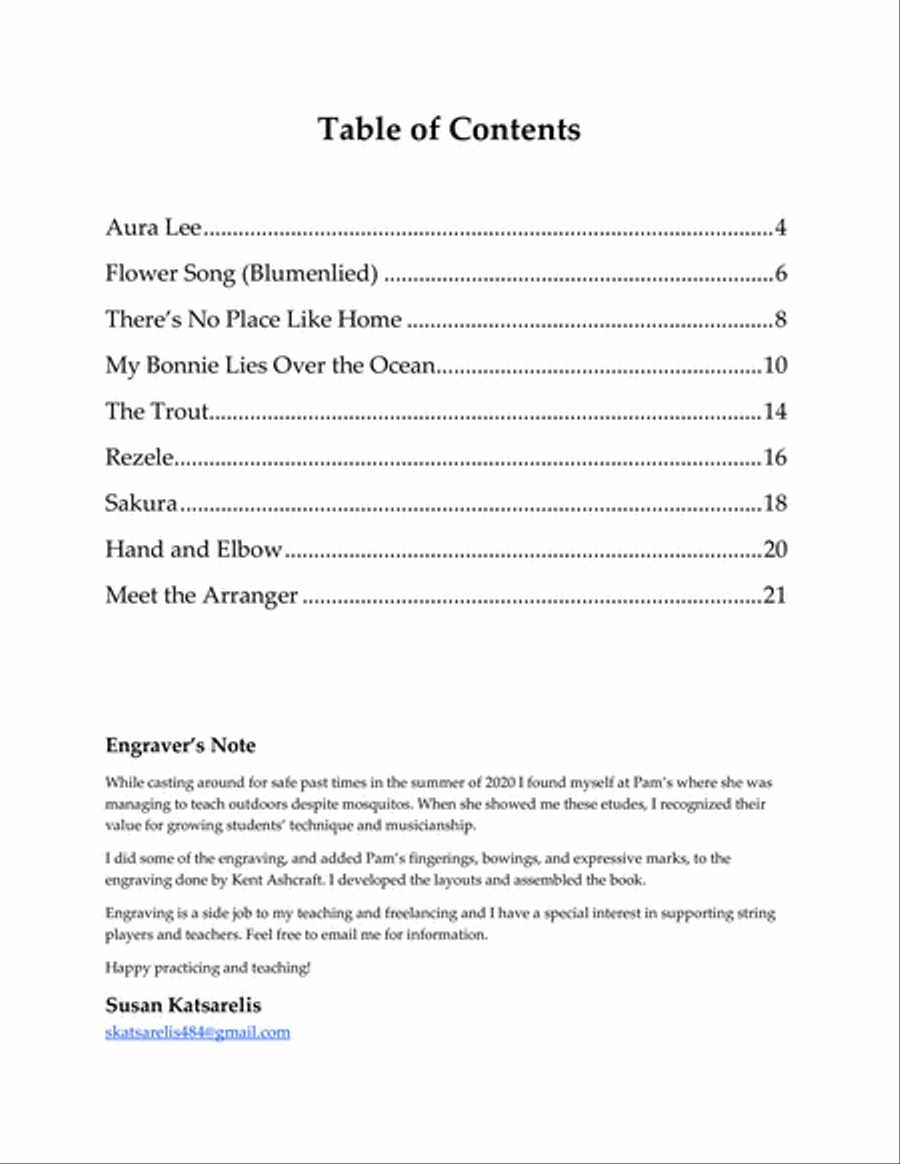 The Playetudes Violin Solo scores gallery preview page 5