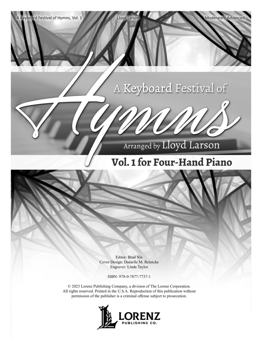 A Keyboard Festival of Hymns, Vol. 1 Piano Accompaniment scores gallery preview page 1