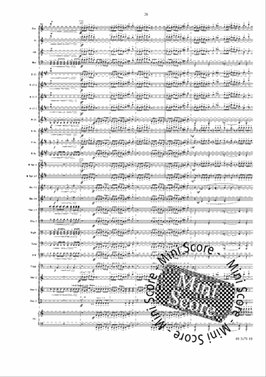 The Bermuda Triangle Concert Band scores gallery preview page 68