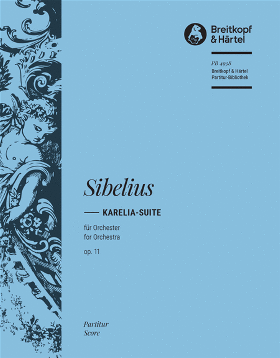Karelia Suite Op. 11 Orchestra scores gallery preview page 1