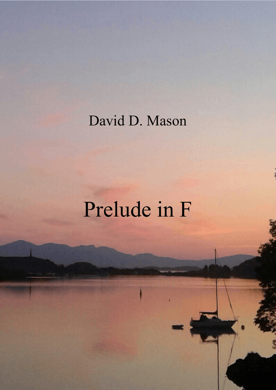Prelude in F Organ Solo scores gallery preview page 1