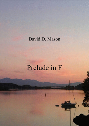 Book cover for Prelude in F