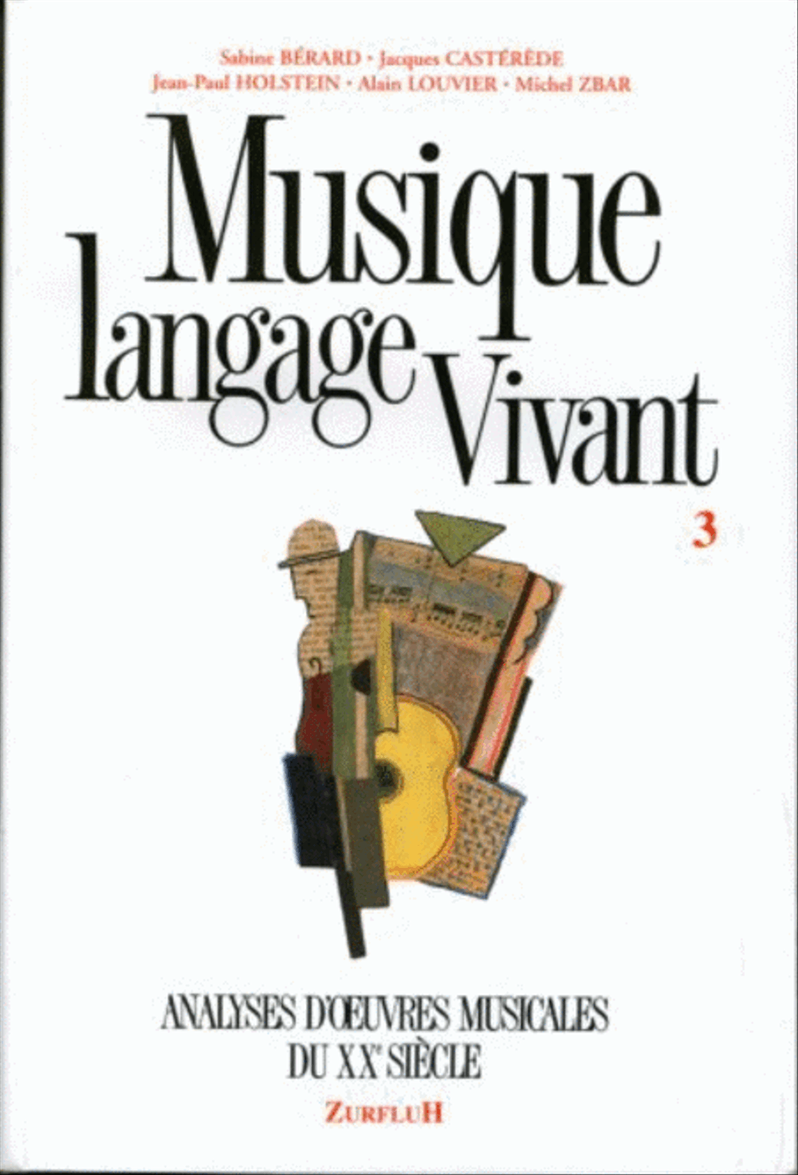 Musique langage vivant Vol.3 : 20ème siècle Book scores gallery preview page 1