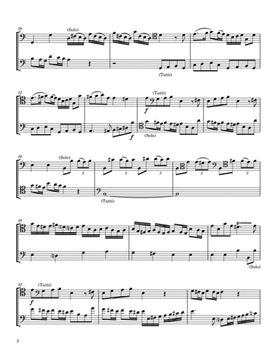 A. Vivaldi: Cello Concerto in C Major, RV. 400 [Arranged for Cello Duet] image number null