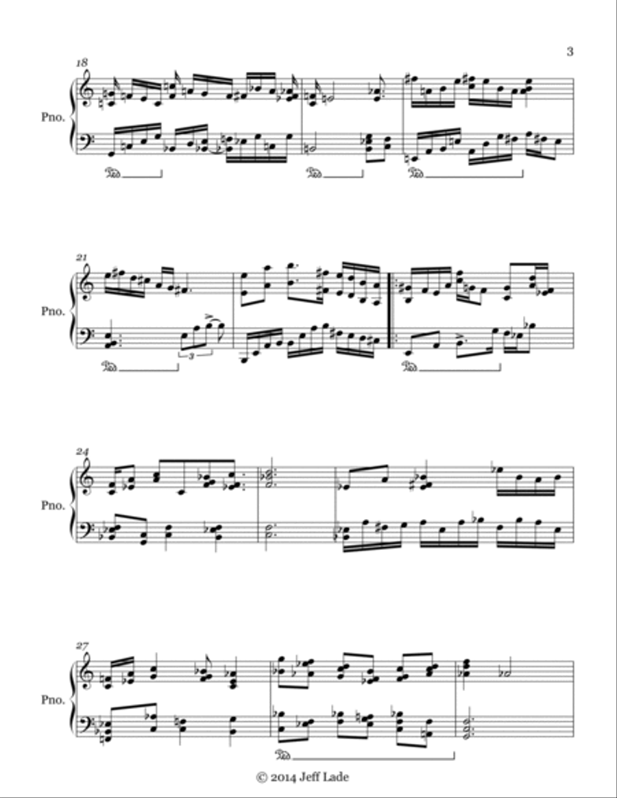 Tina's Chatter Piano Solo scores gallery preview page 3