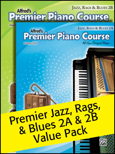 Premier Piano Course, Jazz, Rags & Blues 2A & 2B (Value Pack)