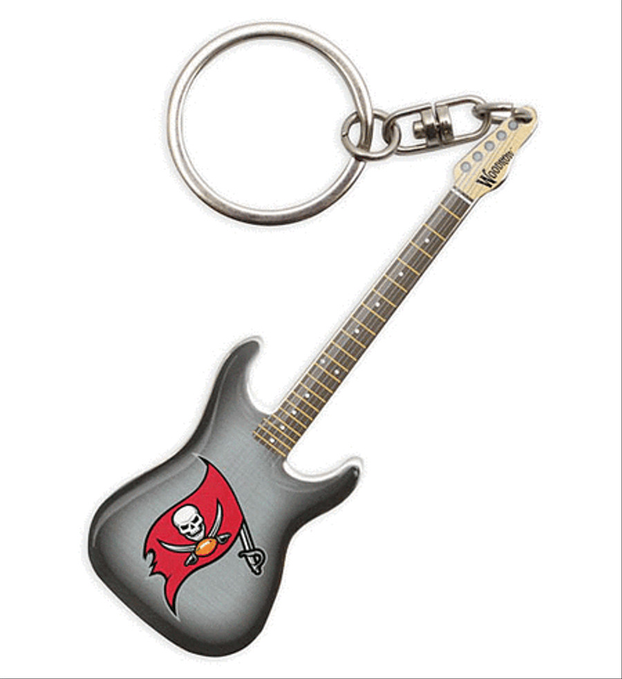 Tampa Bay Buccaneers Electric Guitar Keychain Electric Guitar scores gallery preview page 2
