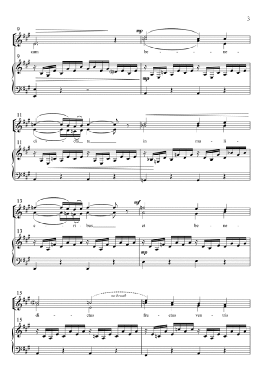 Ave Maria SA scores gallery preview page 2