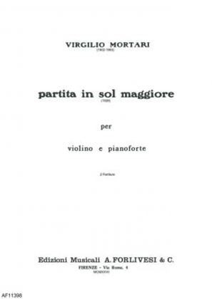 Book cover for Partita in Sol maggiore