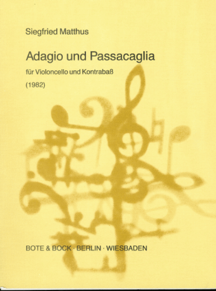 Adagio and Passacaglia. Cello & DB