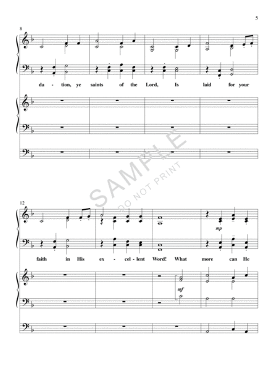 <br>Sheet music extract