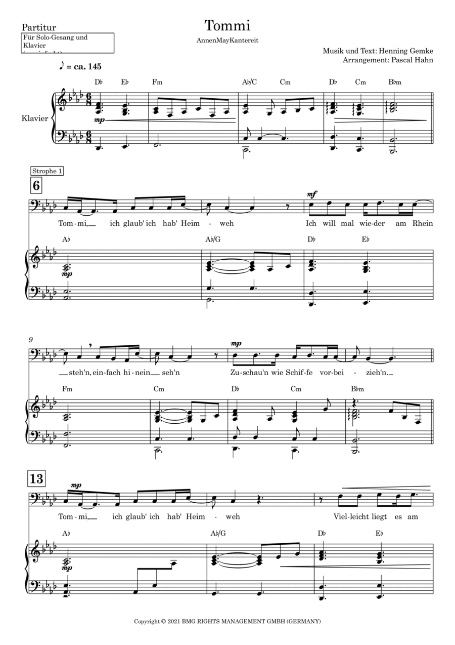 Tommi Voice scores gallery preview page 1