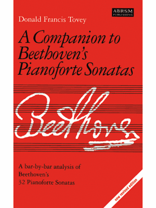 Book cover for Companion to Beethoven's Pianoforte Sonatas