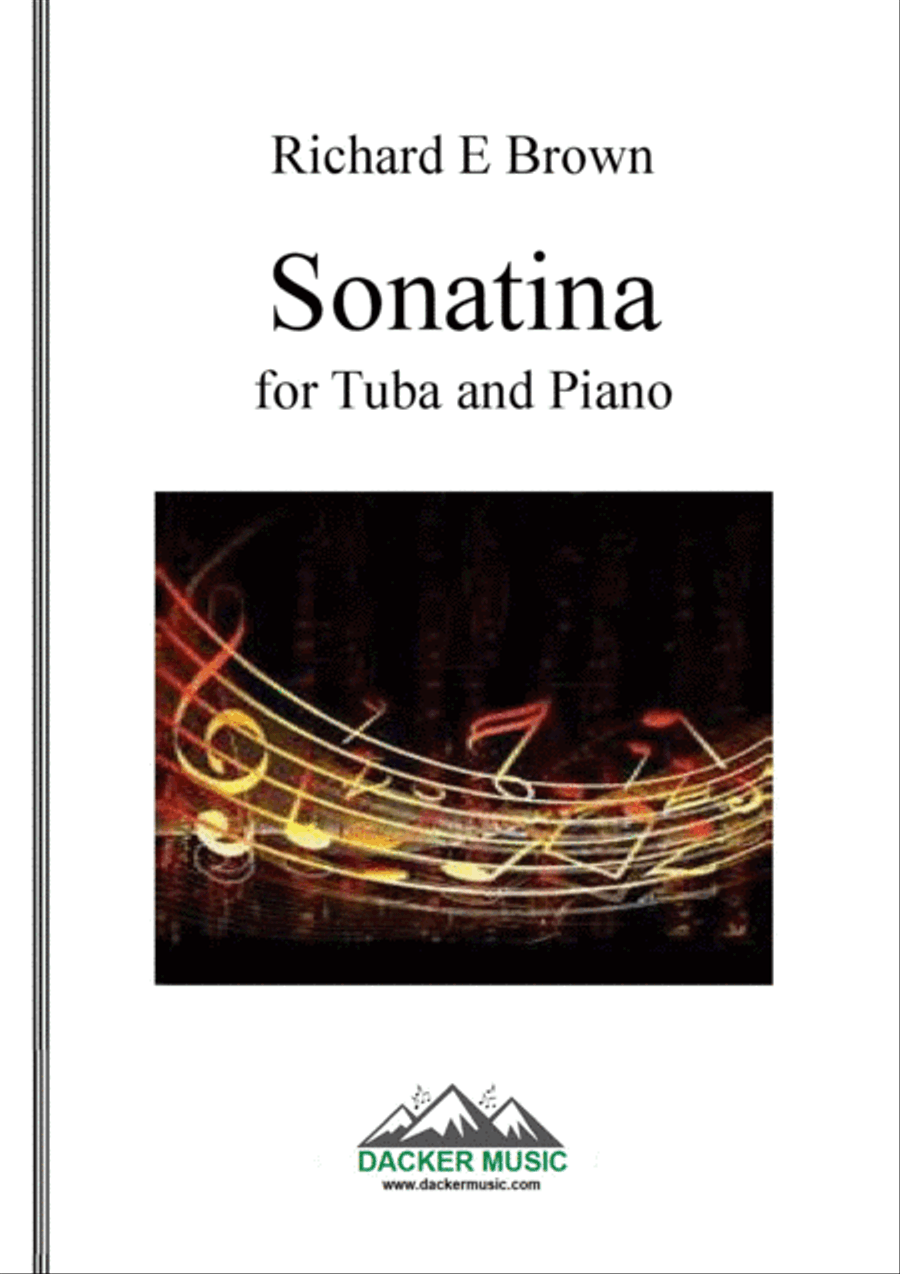 Sonatina for Tuba and Piano Tuba scores gallery preview page 1