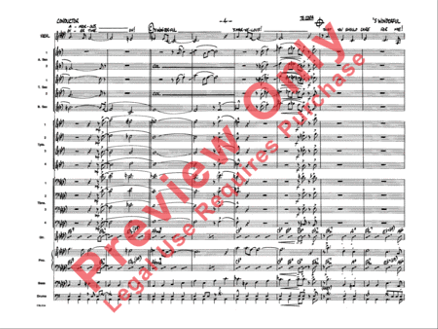 'S Wonderful 'S Wonderful Jazz Ensemble scores gallery preview page 5