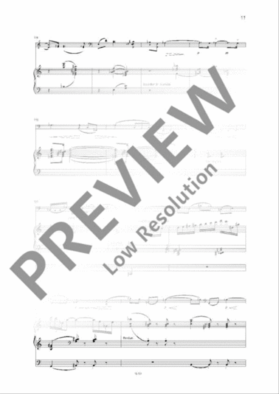 Fantaisie concertante Cello scores gallery preview page 11