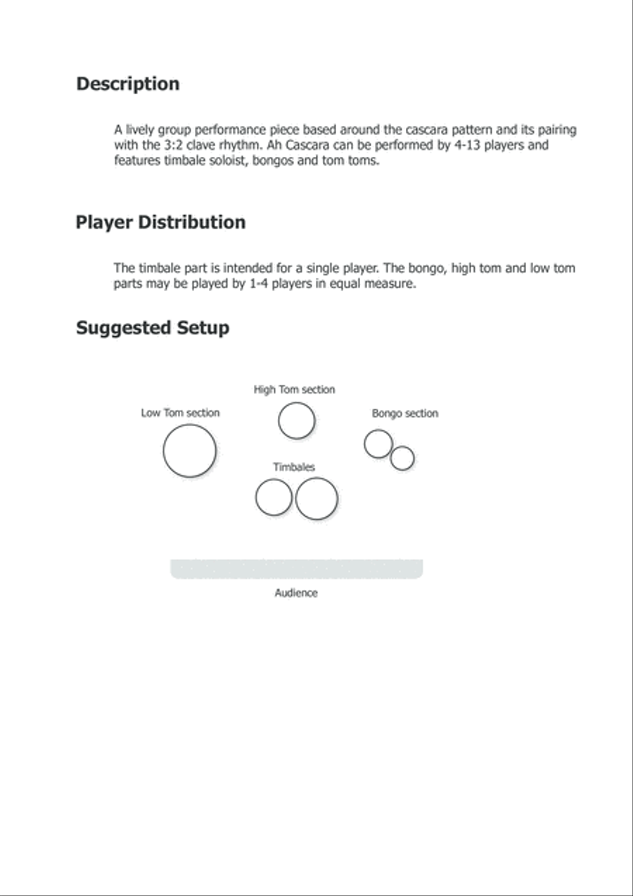Ah Cascara Ah Cascara Percussion Ensemble scores gallery preview page 3