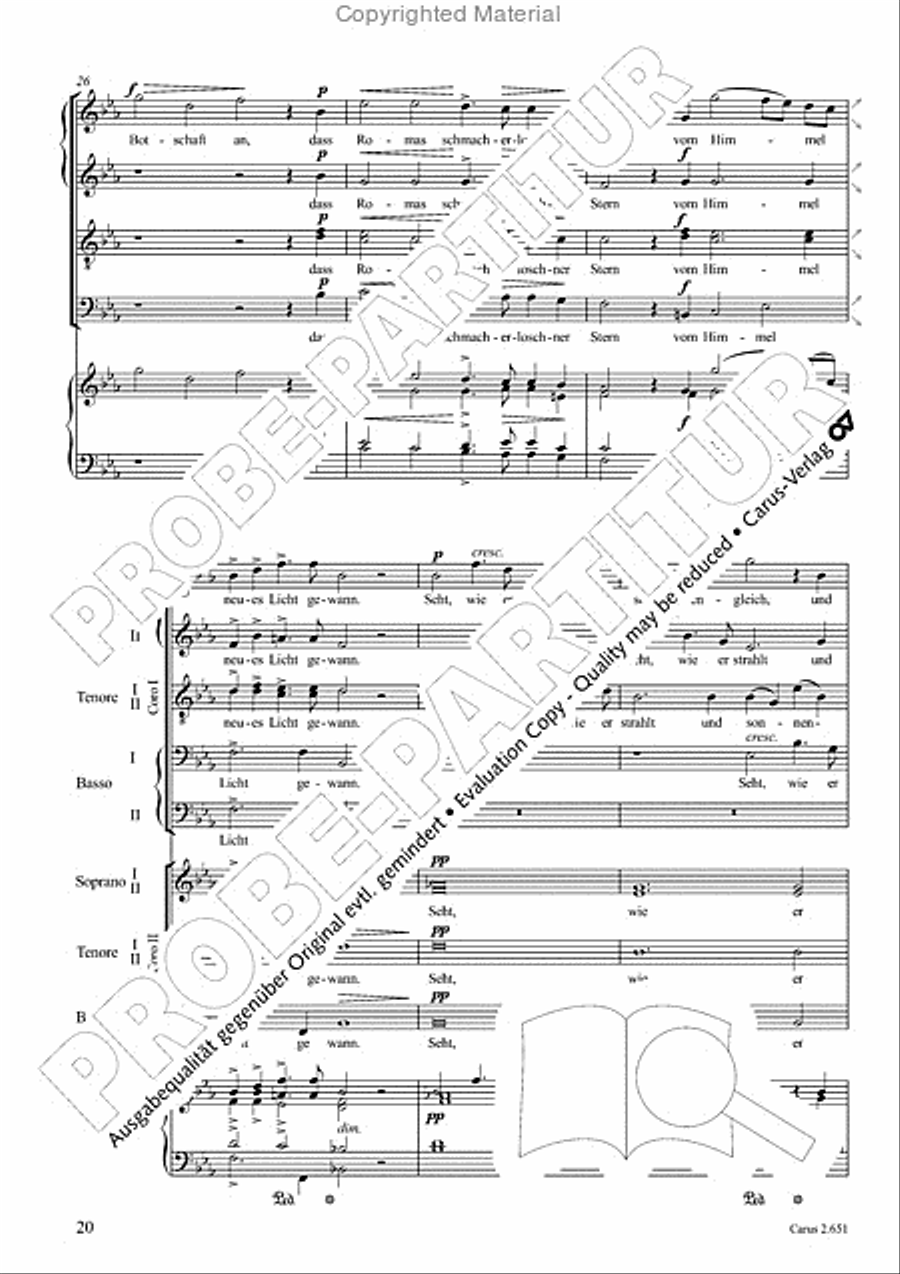 Choral collection Great Opera Choruses - Richard Wagner (choir & piano) Choir scores gallery preview page 21