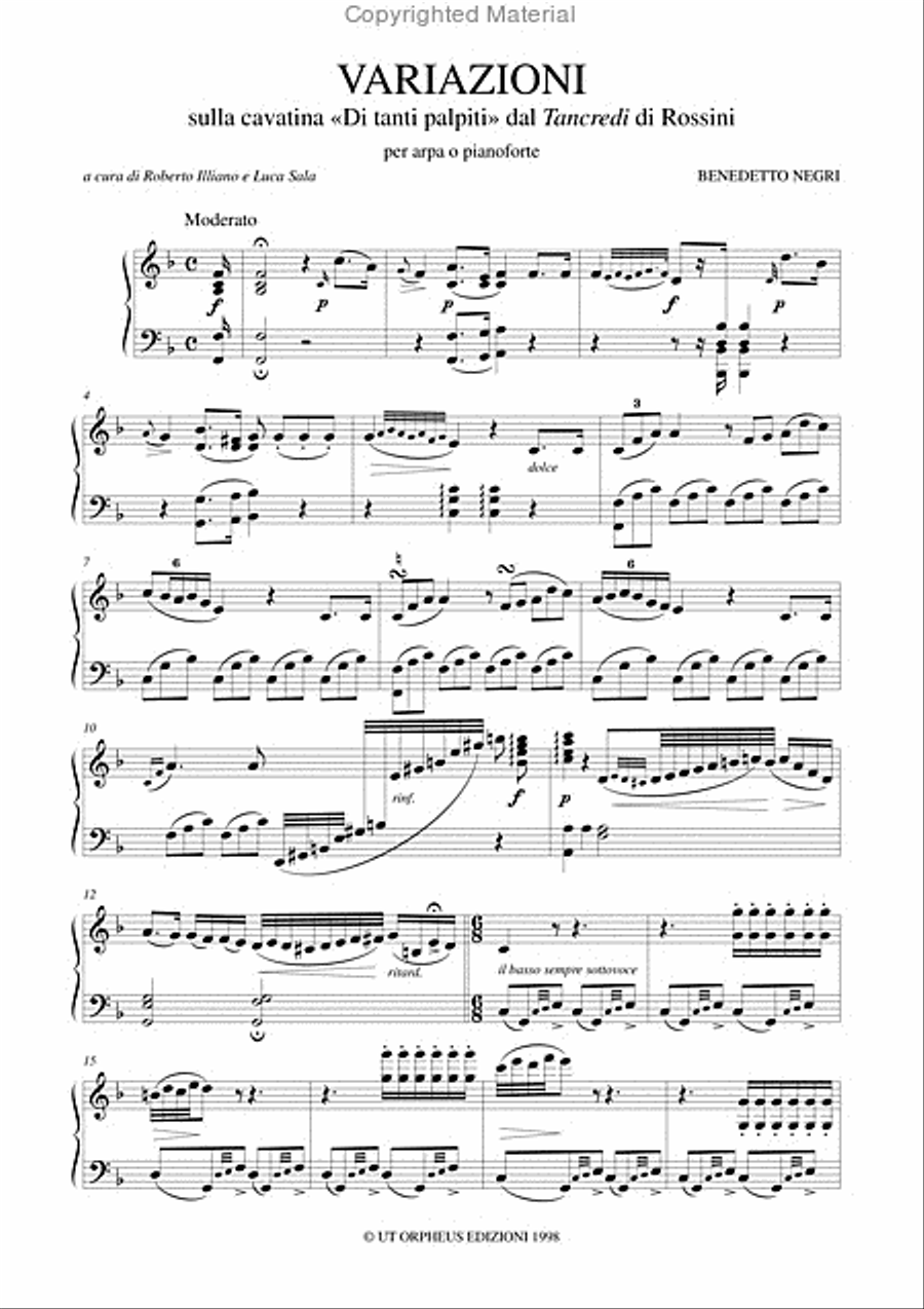 Variations on the Cavatina 